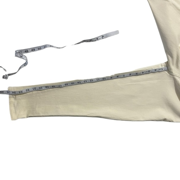 Reformation Mid Rise Skinny Jeans Ivory Size 26 - Picture 7 of 10